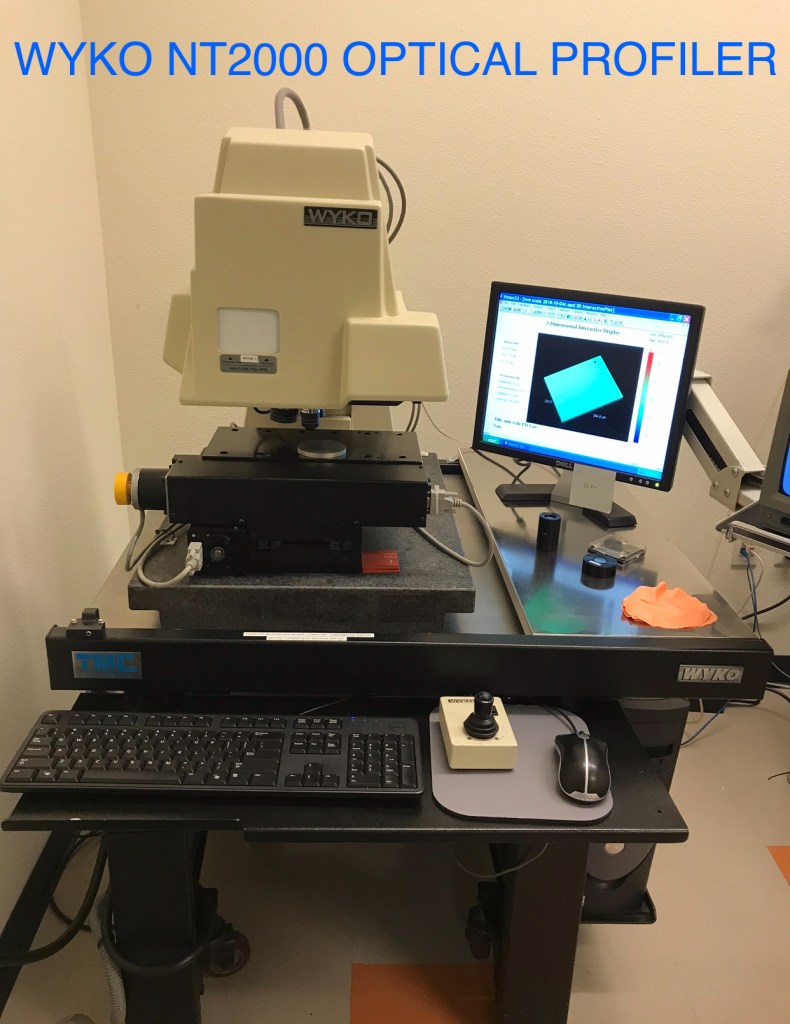 Wyko NT2000 optical&nbsp;profiler